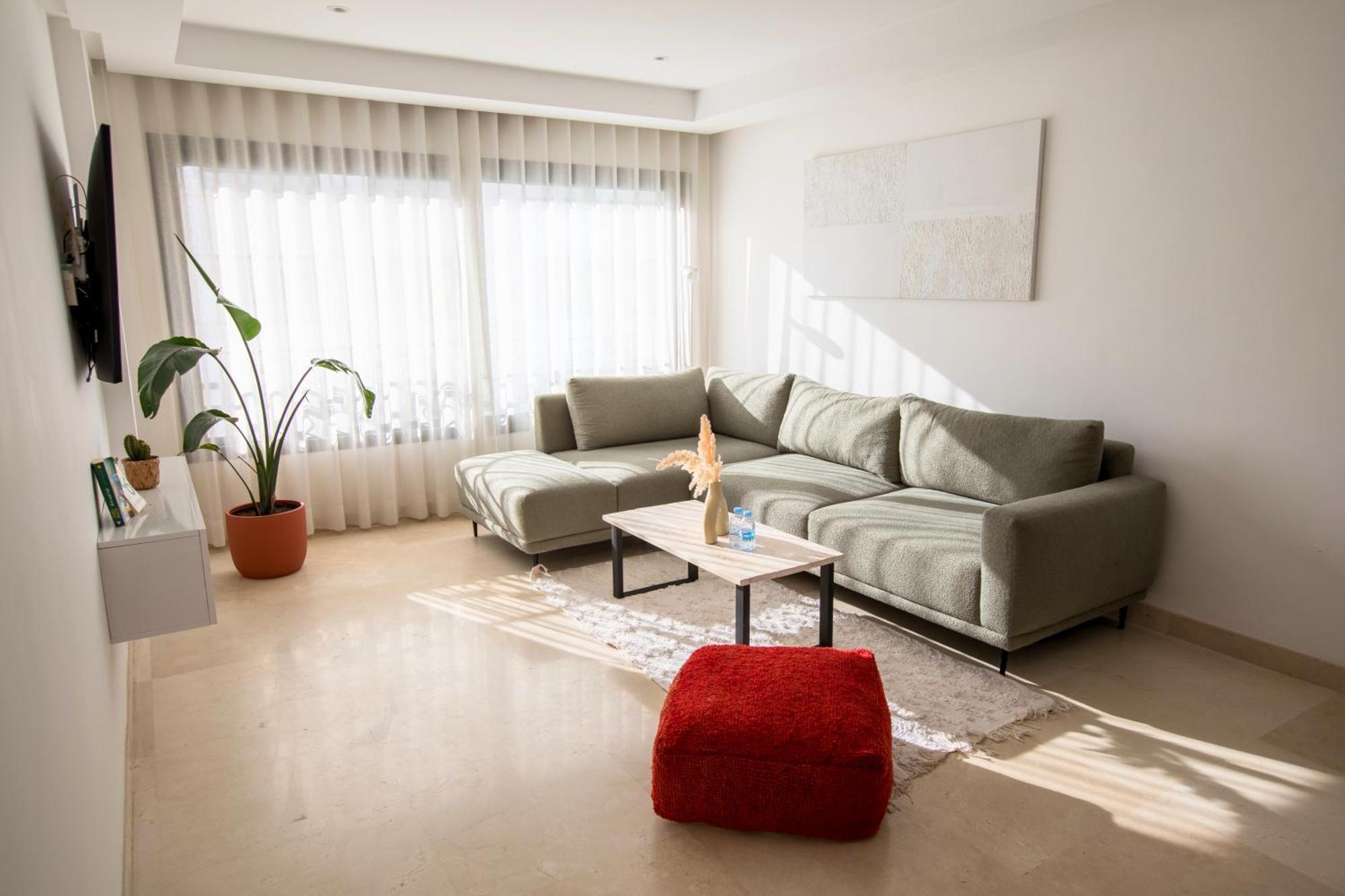 Haut Standing 2-Bedroom Apartment In Gauthier Casablanca Eksteriør bilde